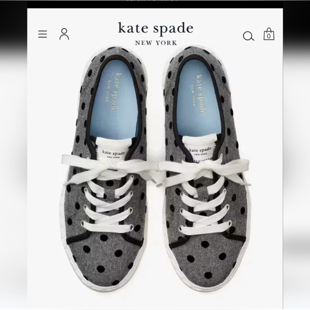 New Kate Spade Vale Sneakers - Picture 8 of 9
